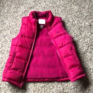 Girls old navy vest